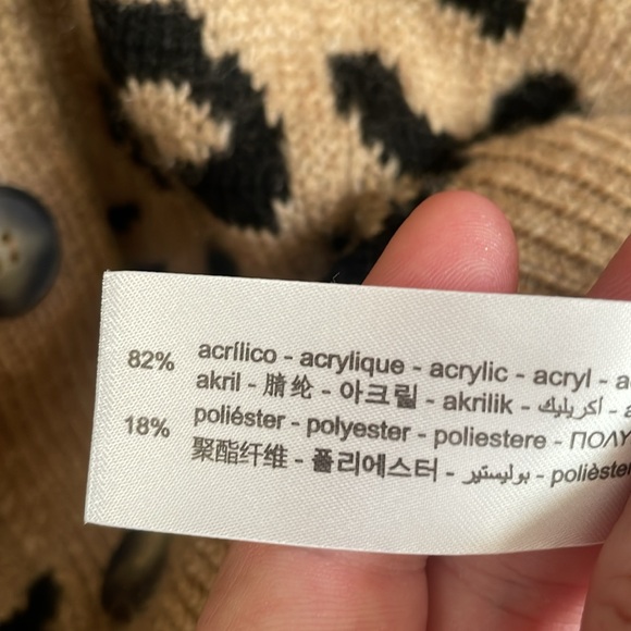 Zara Leopard Cardigan - Picture 6 of 9